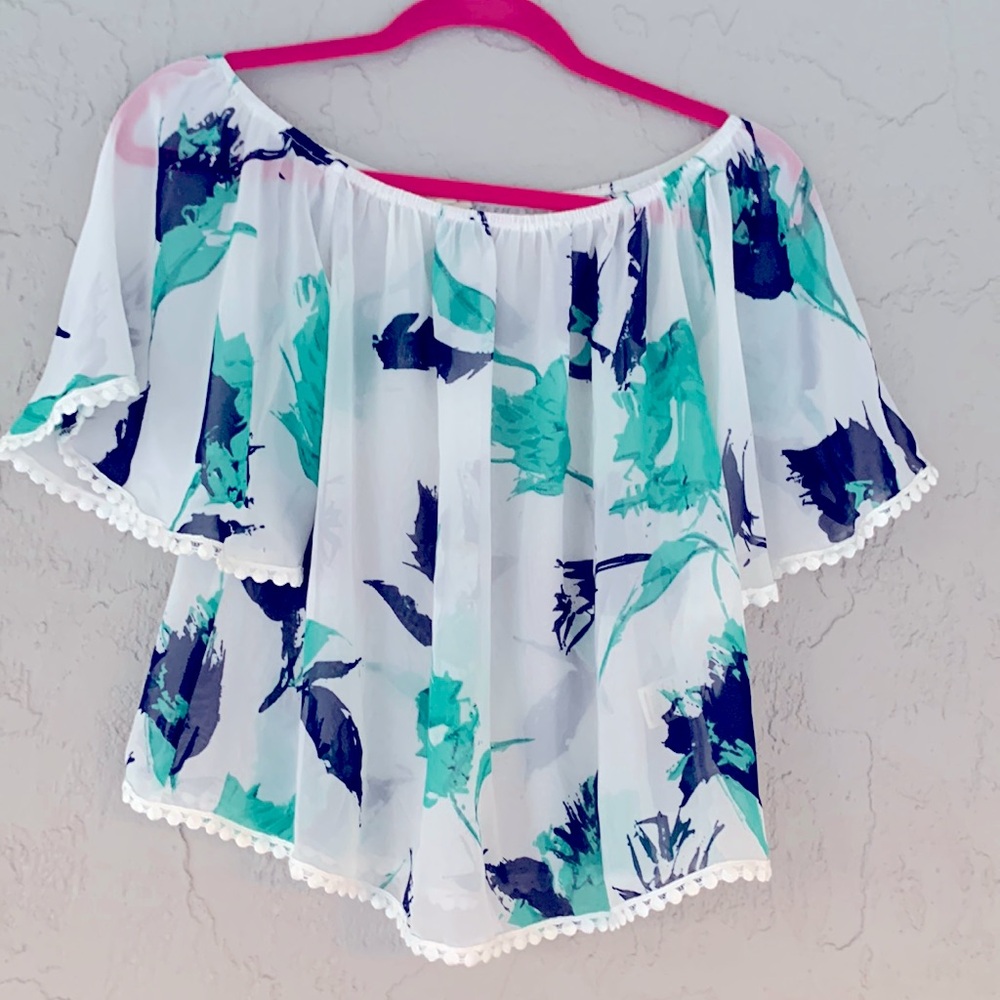 Pink owl apparel blouse